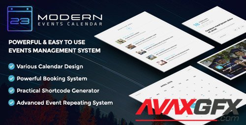 Modern Events Calendar Pro v5.4.5 - WordPress Event Calendar Plugin