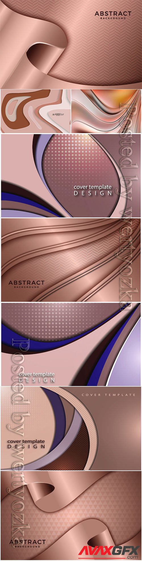 Metallic design for background and vector abstract poster
