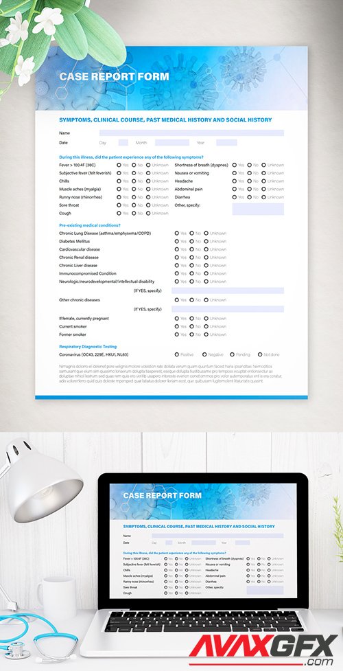 Interactive Medical Form Layout 333538167