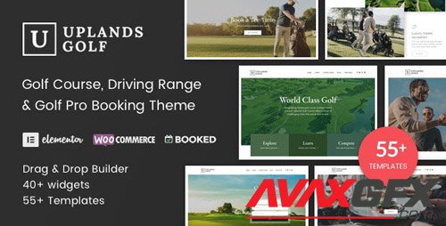 ThemeForest - Uplands v1.4 - Golf Course WordPress Theme - 22776390