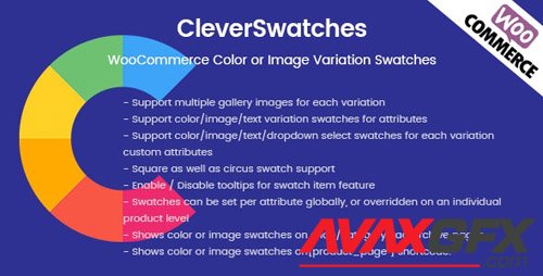 CodeCanyon - CleverSwatches v2.1.9 - WooCommerce Color or Image Variation Swatches - 20594889