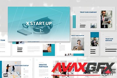 XStartUp - Startup Powetpoint Template