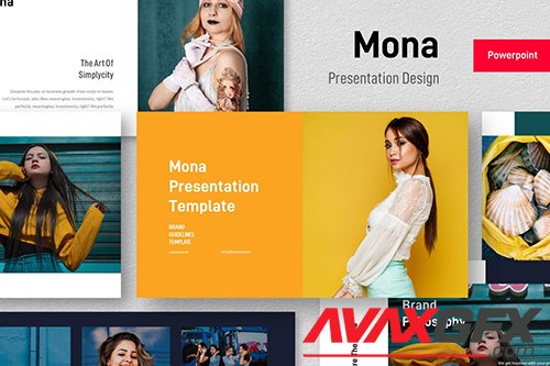 Mona - Presentation Template Powerpoint