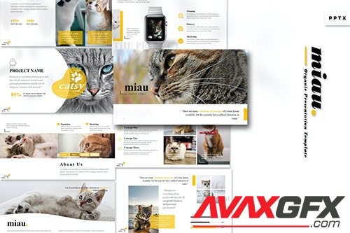 Miau - Powerpoint Template