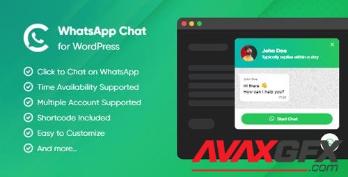 WhatsApp Chat For WordPress v1.0.0