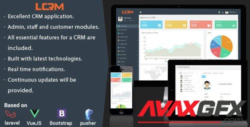 CodeCanyon - LCRM v2.3 - Next generation CRM web application - 14506615