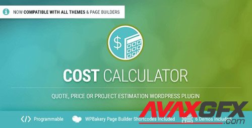 CodeCanyon - Cost Calculator v2.2.9 - WordPress Plugin - 12778927