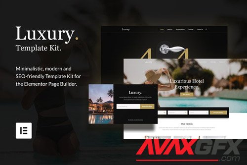 ThemeForest - Luxury v1.0 - Hotel & Resorts Template Kit - 26342158