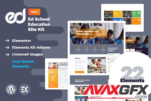 ThemeForest - EdSchool v1.0 - Education Template Kit - 26588222