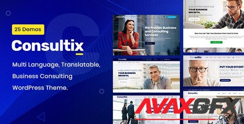 ThemeForest - Consultix v2.1.5 - Business Consulting WordPress Theme - 21093075