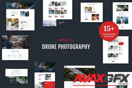 ThemeForest - Drone Media v1.0 - Aerial Photography & Videography Elementor Template Kit (Update: 15 May 20) - 26538740