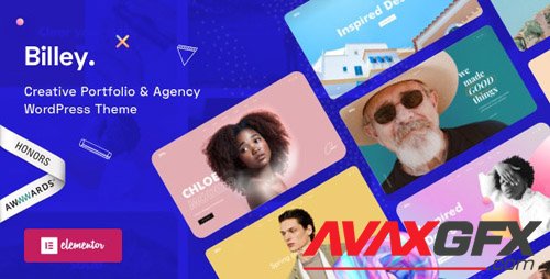 ThemeForest - Billey v1.0.7 - Creative Portfolio & Agency WordPress Theme - 25656507