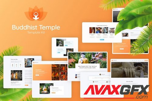 ThemeForest - Great Lotus v1.0 - Buddhist Temple Template Kit (Update: 15 May 20) - 26539021