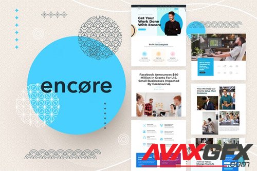 ThemeForest - Encore v1.0 - Multi-purpose Business Template Kit (Update: 15 May 20) - 26303476