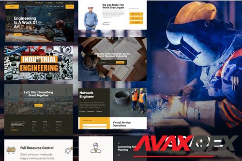 ThemeForest - Grade v1.0 - Engineering & Industrial Template Kit (Update: 14 May 20) - 26422493