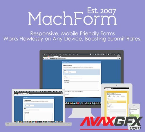MachForm v14.0 - Responsive, Mobile Friendly Forms - NULLED