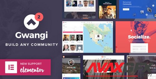 ThemeForest - Gwangi v2.3.0 - PRO Multi-Purpose Membership, Social Network & BuddyPress Community Theme - 21115855