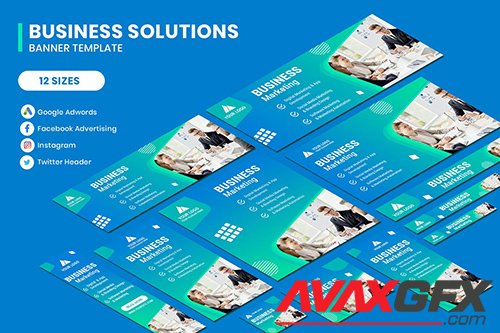 Business Marketing Google Adwords Banner Template