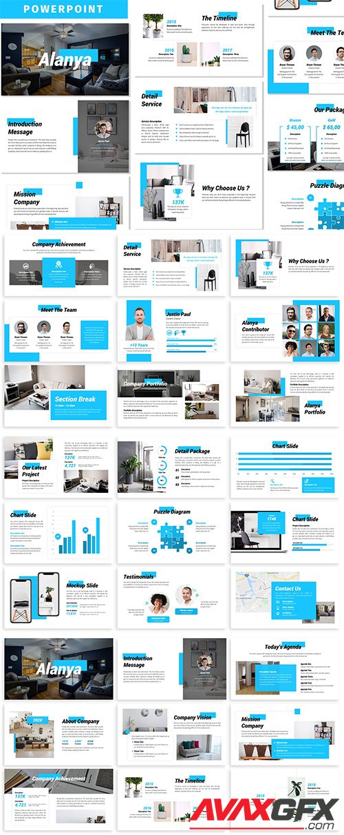 Alanya - Business Powerpoint Template