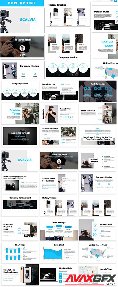 Scalvia - Business Powerpoint Template