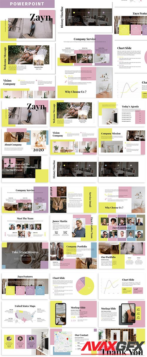 Zayn - Business Powerpoint Template