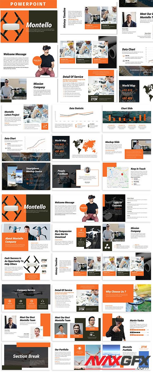 Montello - Business Powerpoint Template