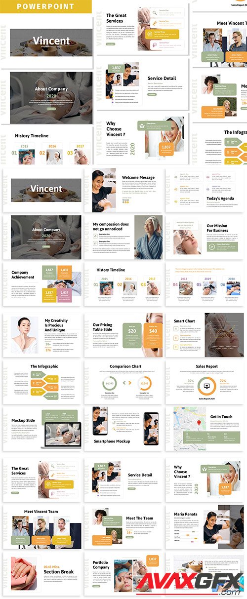 Vincent - Business Powerpoint Template