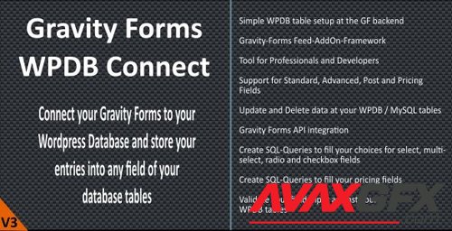 CodeCanyon - Gravity Forms - WPDB / MySQL Connect v3.6.5 - 5968479