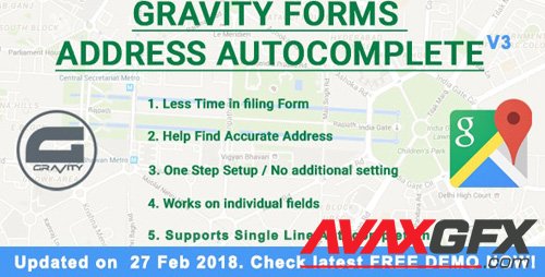 CodeCanyon - Gravity Forms Address Autocomplete v3.0.0 - 16361484