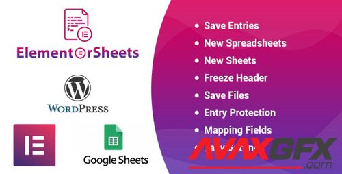 CodeCanyon - ElementorSheets v2.1 - Elementor Pro Form Google Spreadsheet Addon - 25171650