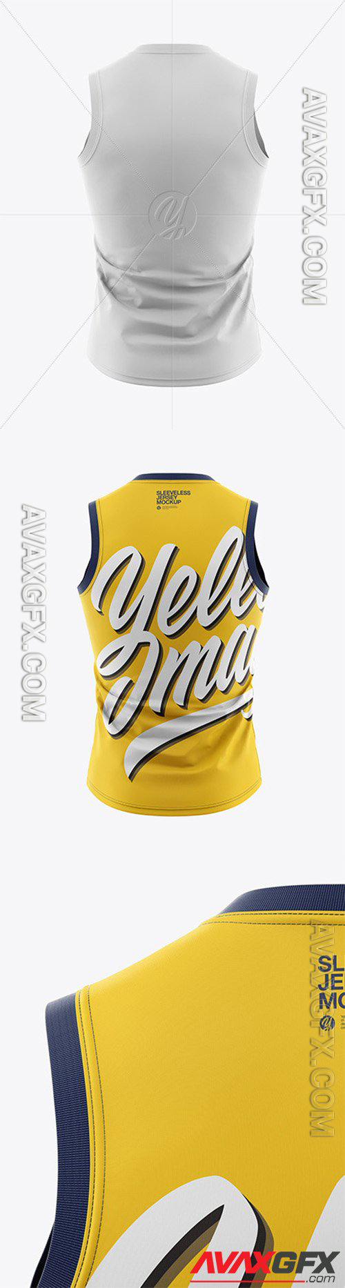 Sleeveless Jersey Mockup 54807