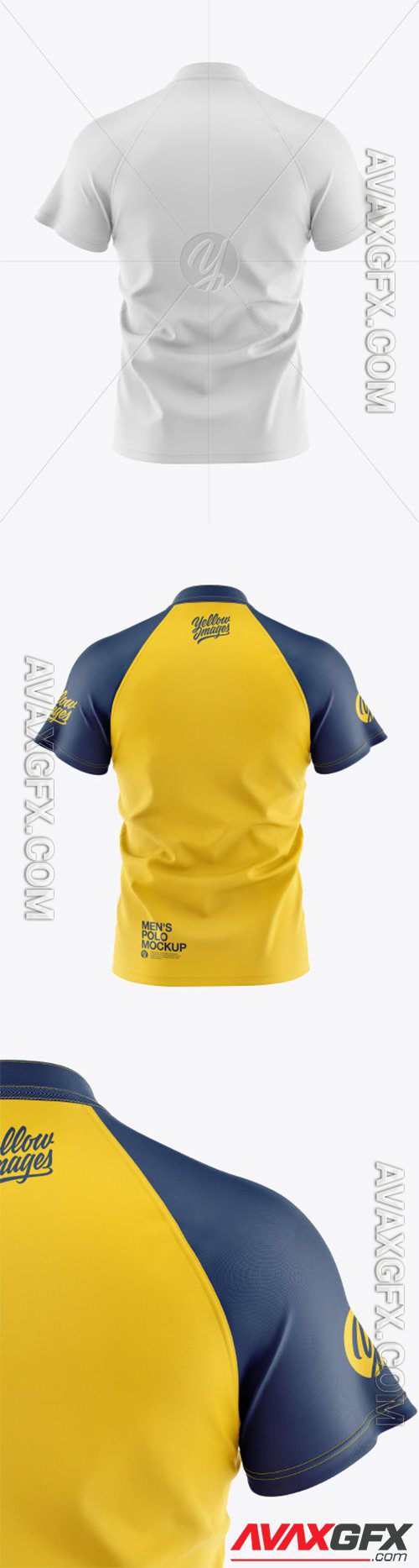 Men's Polo Shirt Mockup 56526