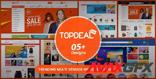 ThemeForest - TopDeal v1.7.2 - Multi Vendor Marketplace WordPress Theme (Mobile Layouts Ready) - 20308469 - NULLED