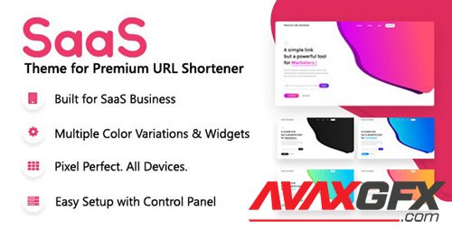 CodeCanyon - SaaS Theme for Premium URL Shortener v1.1 - 23240833