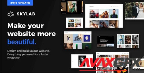 ThemeForest - Skylab v3.3.2 - Portfolio / Photography WordPress Theme - 4740718 - NULLED