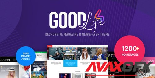 ThemeForest - GoodLife v4.2.0 - Magazine & Newspaper WordPress Theme - 1363882 - NULLED