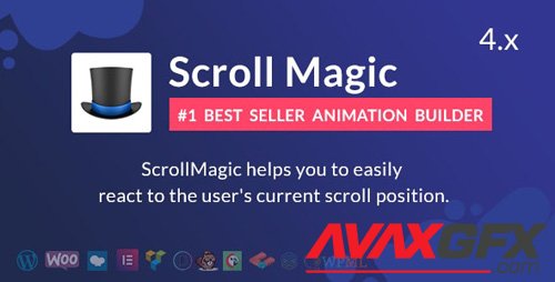 CodeCanyon - Scroll Magic WordPress v4.0.2 - Scrolling Animation Builder Plugin - 19418234