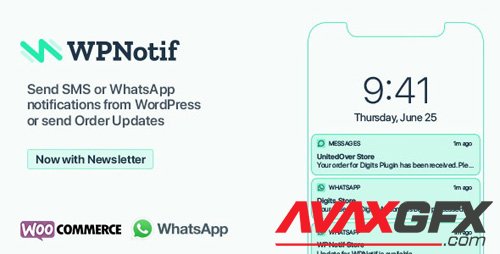 CodeCanyon - WPNotif v2.0.0.5 - WordPress SMS & WhatsApp Message Notifications - 24045791 - NULLED