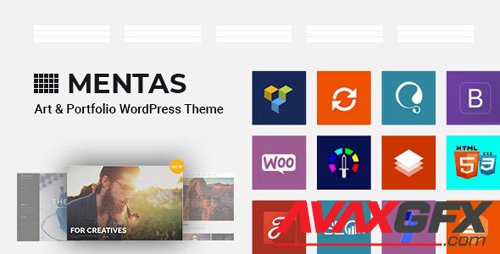 ThemeForest - Mental v2.5.0 - Art & Portfolio WordPress Template - 9696295