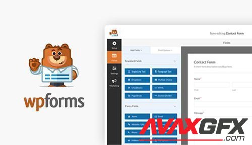 WPForms Pro v1.6.0.2 - Drag Drop WordPress Form Builder - NULLED + Add-Ons