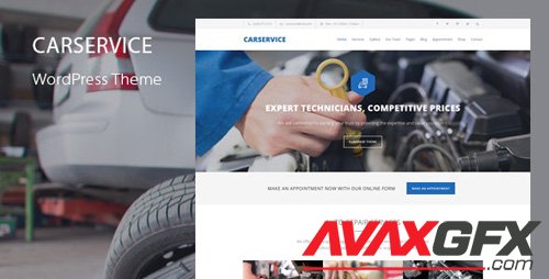 ThemeForest - Car Service v5.6 - Mechanic Auto Shop WordPress Theme - 12777824