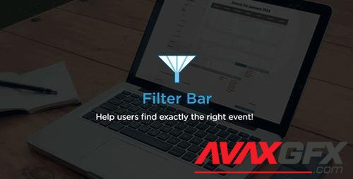 The Events Calendar - Filter Bar v4.10.0 - Event Tickets Add-On