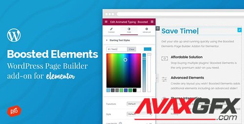 CodeCanyon - Boosted Elements v3.6 - WordPress Page Builder Add-on for Elementor - 20225210