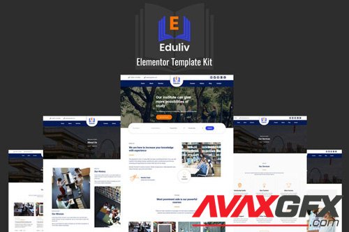 ThemeForest - Eduliv v1.0 - Education Elementor Template Kit (Update: 16 May 20) - 26308223