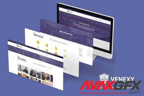 ThemeForest - Venexy v1.0 - Lawyer Elementor Kit - 26070516