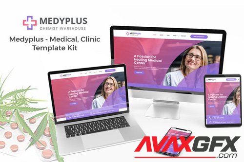 ThemeForest - Medyplus v1.0 - Medical, Clinic Template Kit - 26327075