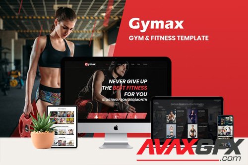 ThemeForest - Gymax v1.0 - Gym, Fitness Template Kit (Update: 12 May 20) - 25855998
