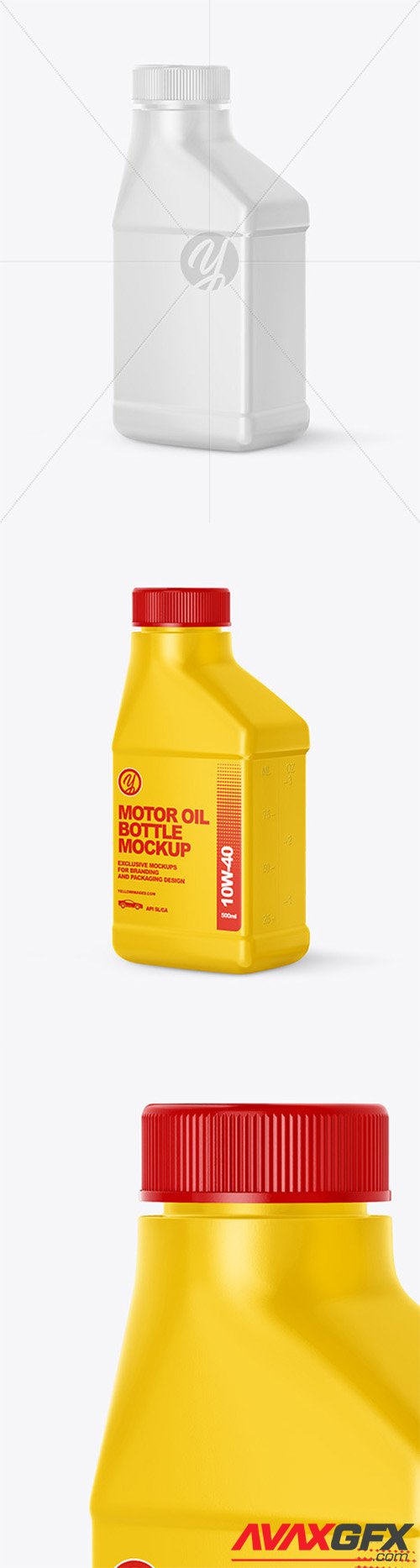Motor Oil Bottle Mockup 59527