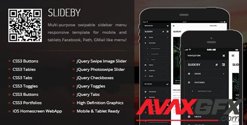 ThemeForest - Slideby v1.0 - Mobile Template (Update: 27 June 19) - 6211239