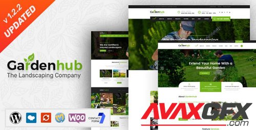 ThemeForest - Garden HUB v1.2.2 - Lawn & Landscaping WordPress Theme - 20200747